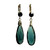 Color: TEAL TOPAZ - Ear Candy Drop Earrings K290-50685846126865