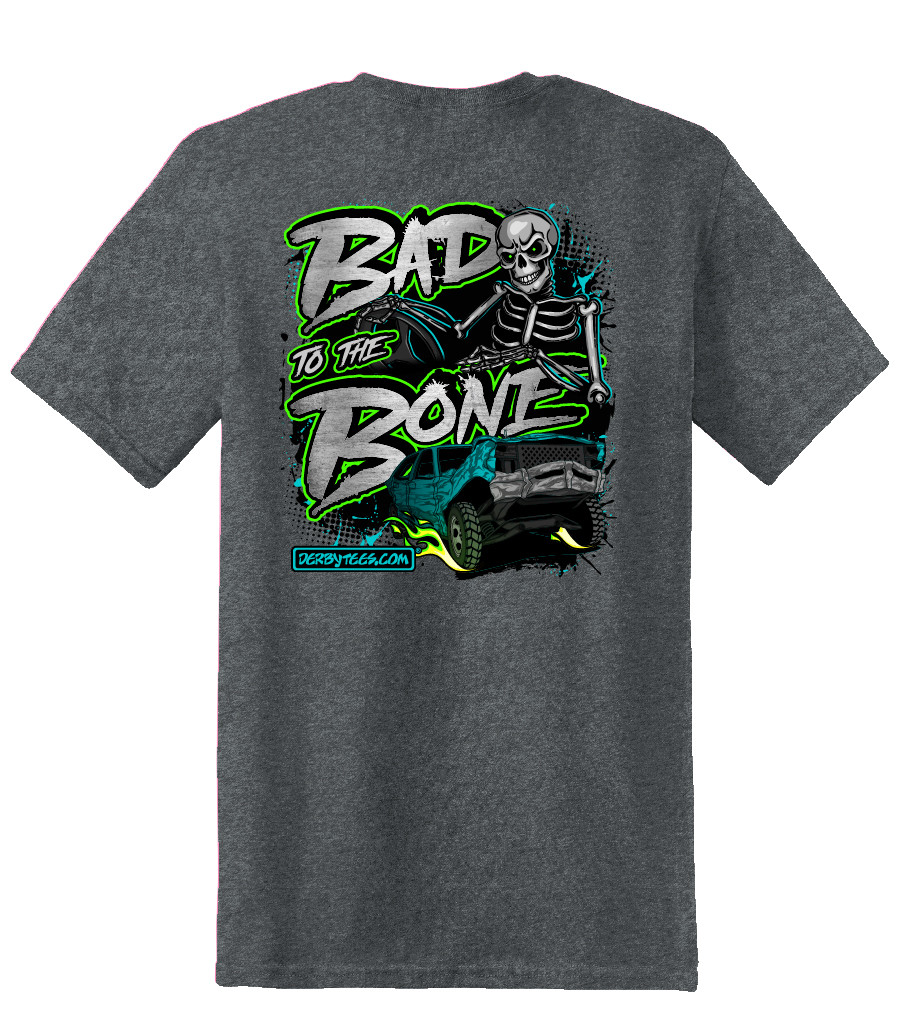 Bad To The Bone - Men's Demolition Derby T-Shirt & Hoodie
