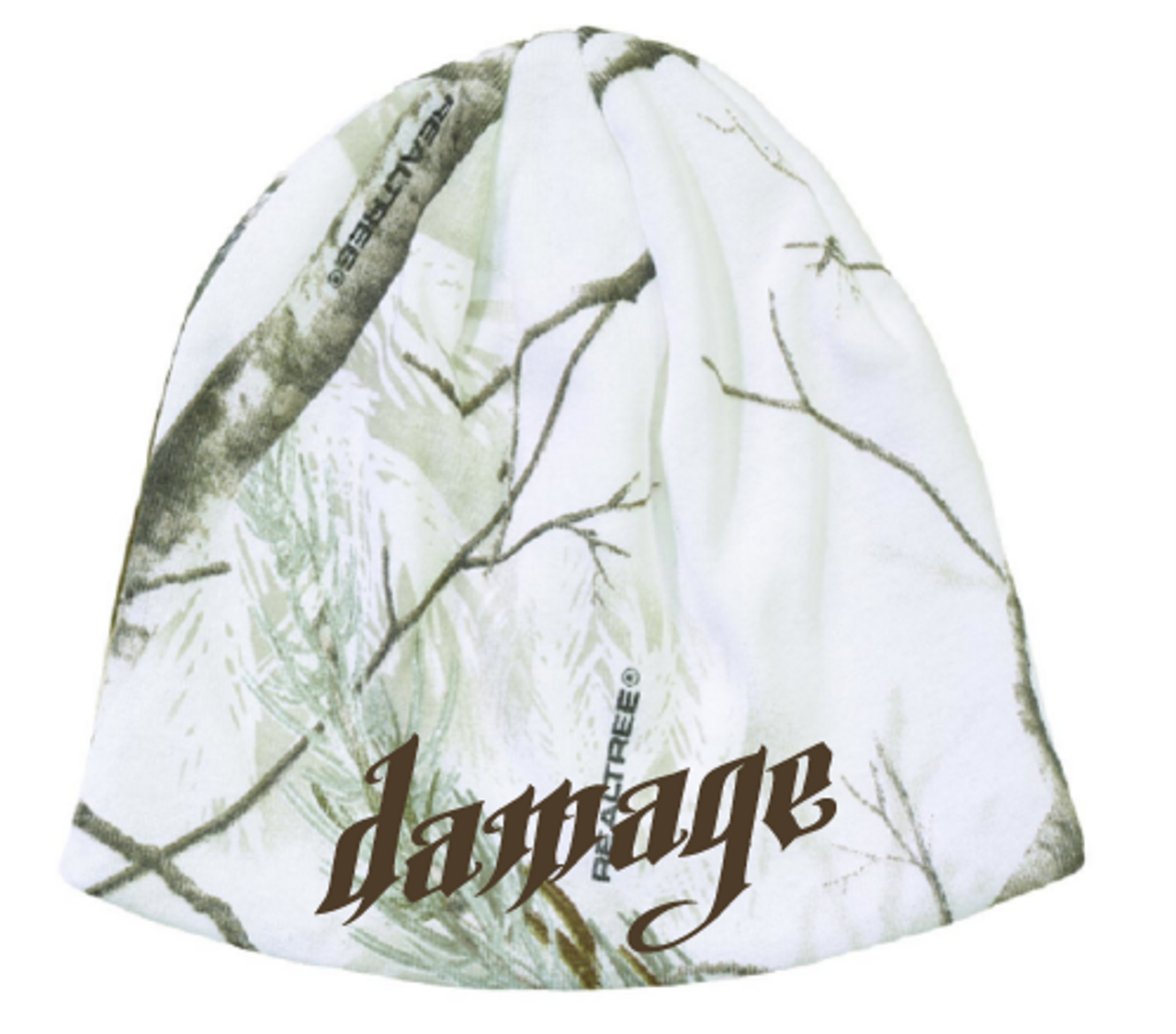 White camo beanie Clearance
