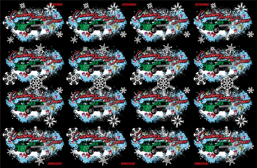 CRASHING THROUGH THE SNOW-GIFT WRAP CRASHING THROUGH THE SNOW-GIFT WRAP
