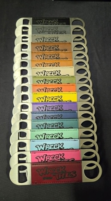 Wreck This Engraved Bottle Opener