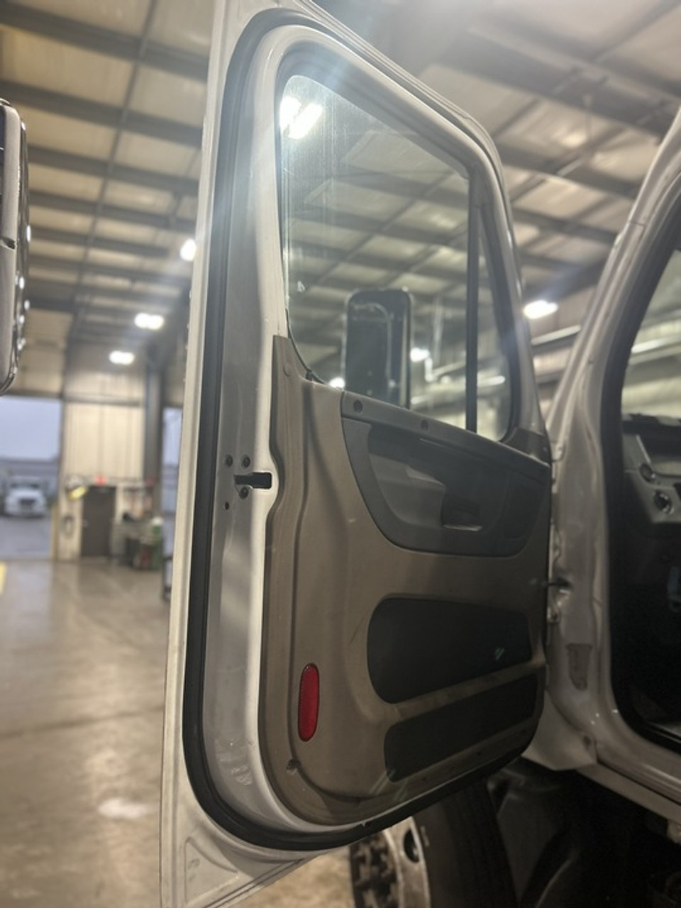 Freightliner CASCADIA White Left/Driver Door (USED)