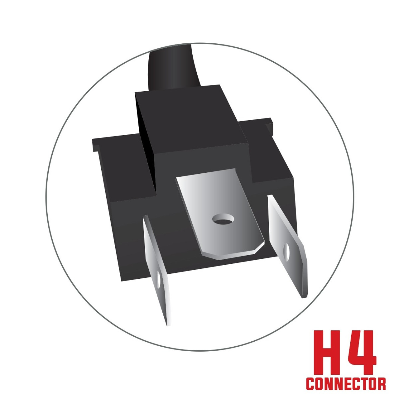 Trux 5"x 7" LED Reflector Headlight (High/Low Beam): TLED-H74