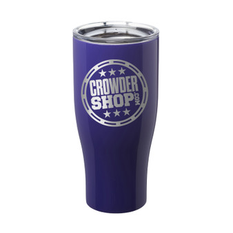 Crowder Shop Logo Laser Etched Tumbler