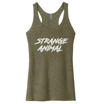 Strange Animal- Tri-Blend Women's Tank