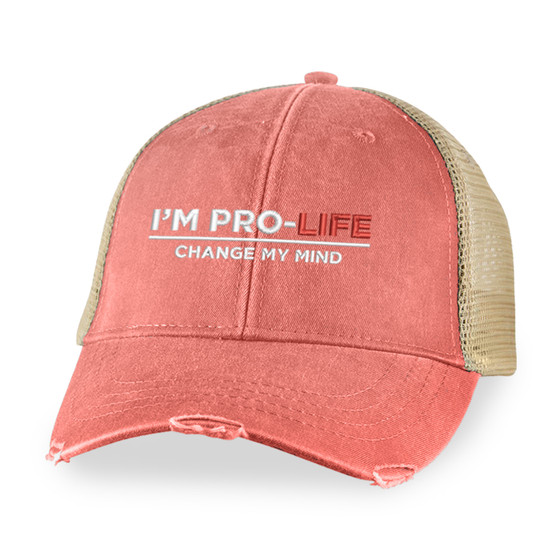 I'm Pro-Life Change My Mind Hat