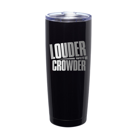 Louder With Crowder Laser Etched Tumbler