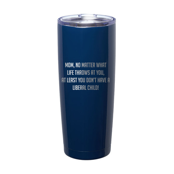 Mom Liberal Child Laser Etched Tumbler