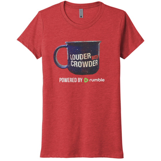 Mug Club Powered By Rumble  - Tri-Blend Women's Tee