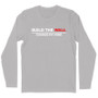 Build The Wall Change My Mind Men's Long-Sleeve Tee