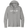 CAPITALIST White Print - Tri-Blend Hoodie