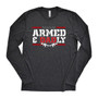 Armed and Dadly - Tri Blend Long Sleeve