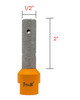 DIAMOND CYLINDER MILLING BIT - 1/2" 15mm