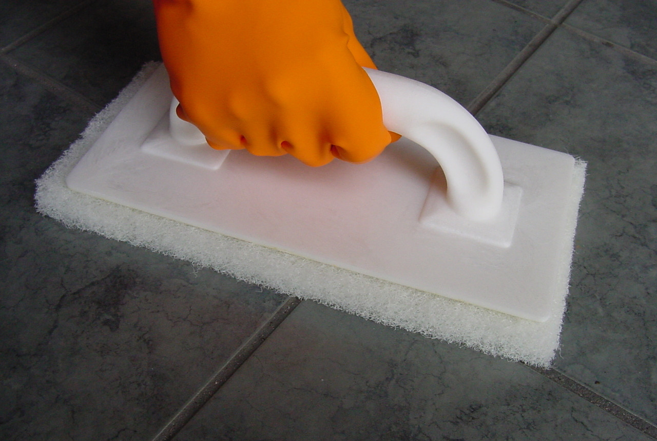 Scrub Bug Epoxy Grout Sponge White Soft TroxellUSA