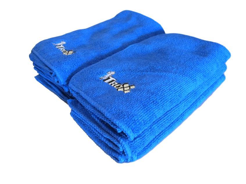 Large Microfiber Towels 18"x18" 6 Pack TroxellUSA