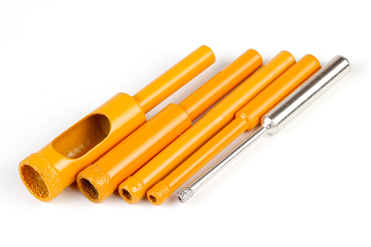 Brazed Diamond Bullet Drill Bit 3/8" TroxellUSA