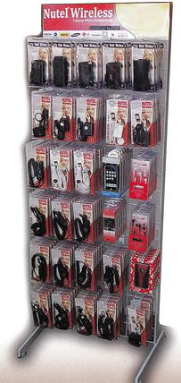 Economically Cell Accessories Display Rack One sided stand