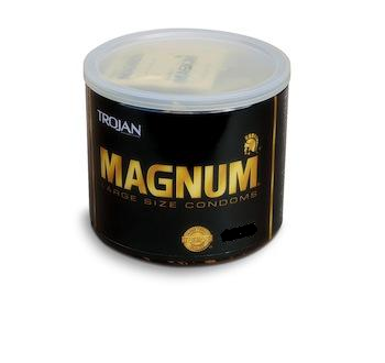 Trojan Magnum Condoms in Jar