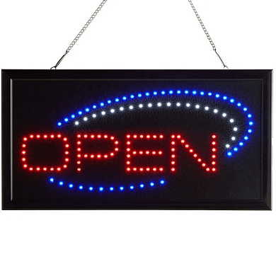 LED Open Sign  Rectangle