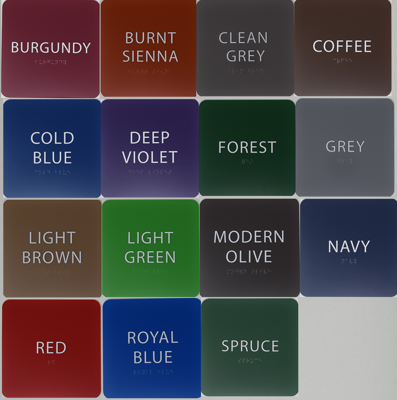 Store Signs & Displays Deep Violet ADA Not an Exit Sign with ...