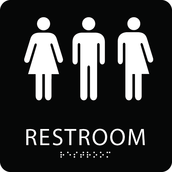 Non Binary Bathroom Symbol Non Binary Bathroom Symbol