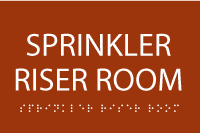 Sprinkler Room Signs | ADA Central Signs