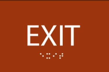 How To Install ADA Exit Signs