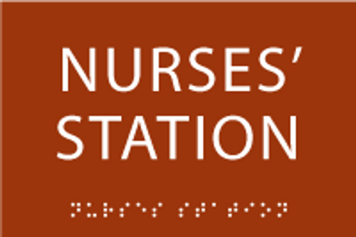 Nurses' Station ADA Sign