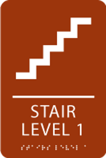 Stair Level 1 ADA Sign