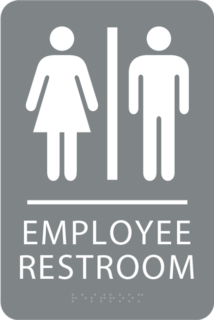 ADA Employee Restroom Sign