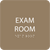 Exam Room ADA Sign - 6" x 6"