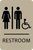 ADA Unisex Accessible Sign