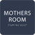 Mother's Room Sign Navy