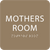 Mother's Room Sign Light Brown