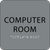 Computer Room ADA Sign - 6" x 6"