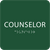 Green Counselor ADA Sign