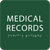 Green Medical Records Tactile Sign