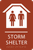  ADA Storm Shelter Sign