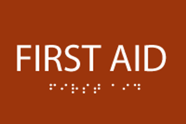 ADA First Aid Sign