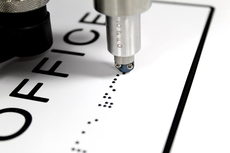 How To Make Braille Signs