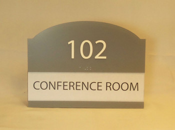 Arch Window Insert Sign - 7