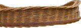 SOLD Two Antique Wicker Trays with Butterflies
