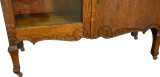 SOLD Oak Bookcase Slant Top Secretary Desk with bevel Mirror SOLD Oak Bookcase Slant Top Secretary Desk with bevel Mirror
