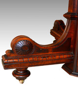 SOLD Burl Victorian Banquet Table with Leaves