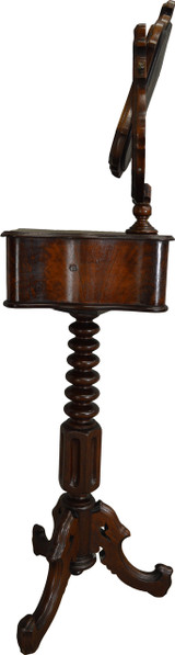 SOLD Rare Empire Victorian Gentleman’s Shaving Stand with Mirror