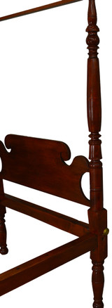 SOLD Period Acanthus Carved Poster Canopy Bed – Civil War Era SOLD Period Acanthus Carved Poster Canopy Bed – Civil War Era