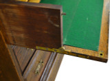 SOLD Tiger Sawn Oak Victorian Butler’s Desk Dresser -Rare