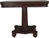 SOLD Empire Mahogany Game Table