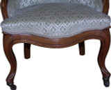 SOLD Victorian Rose Carved Ladies Chair – Civil War Era