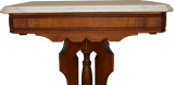 SOLD Victorian Marble Top End Table
